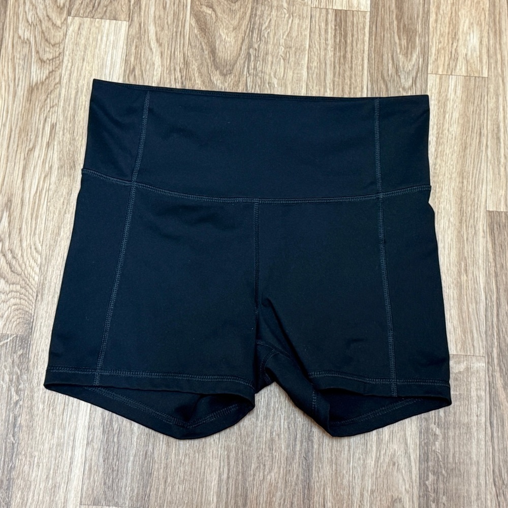 All In Motion Women’s Contour Power Waist High Rise Shorts 4”